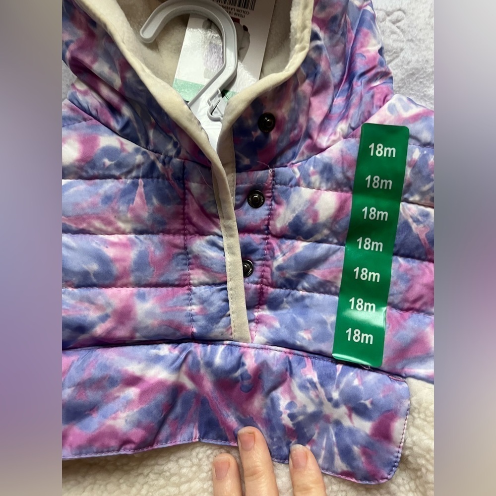 1 Madison Pull over with hood. Size 18 months NWT - Picture 2 of 6